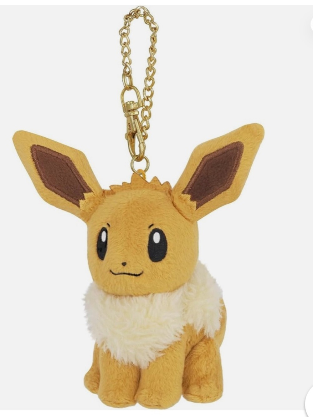 Pokemon All Star Collection Eevee Plush Keychain JAPAN OFFICIAL NWT